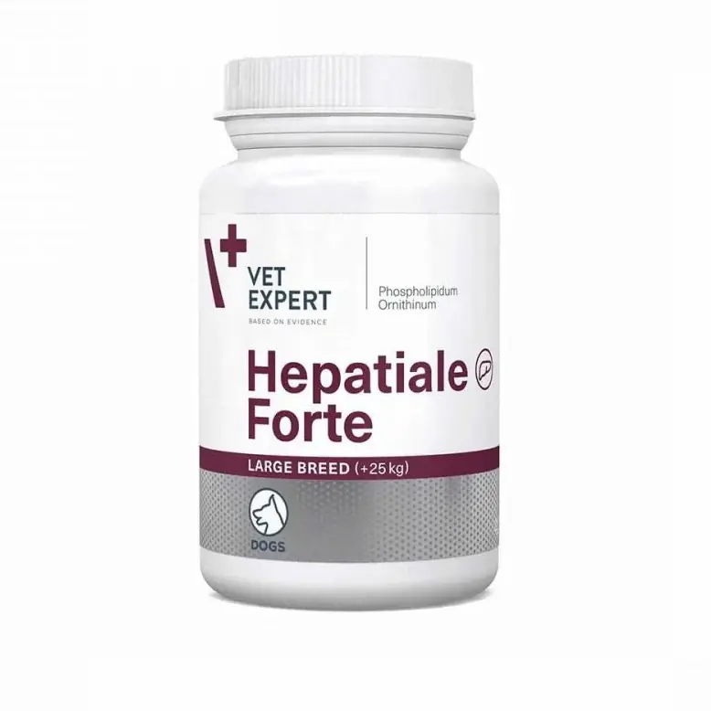 Darmowy zwrot VET EXPERT Hepatiale Forte Large breed 40 tabletek
