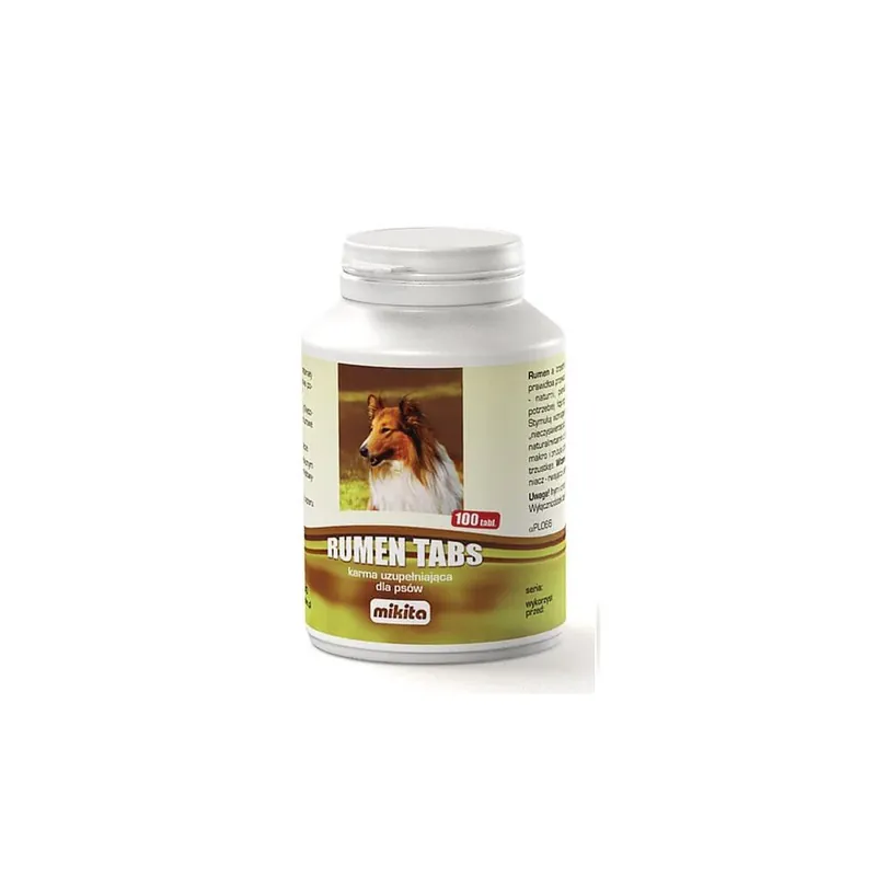 Bezpieczne zakupy Mikita Rumen Tabs Dla Psa 100 Tabletek
