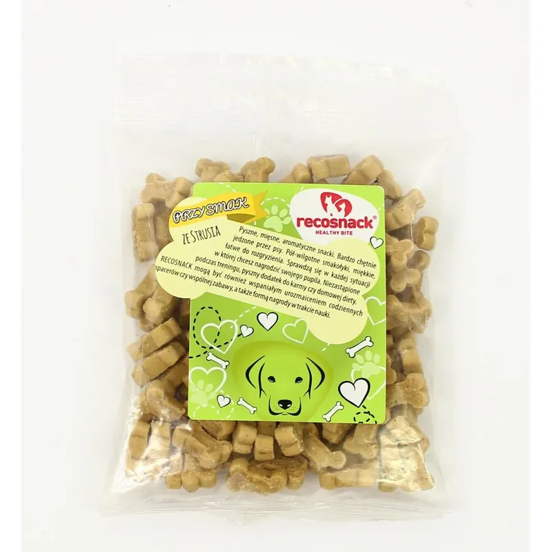 RECOSNACK ze strusia 100 g Super okazja