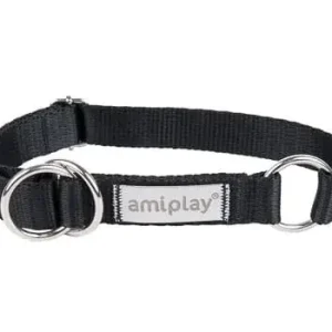 Amiplay Obroża półzaciskowa Samba L Czarny Niska cena