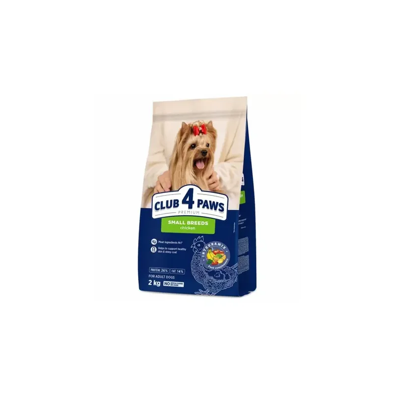 Ostatnia szansa Club 4 Paws dla Dorosłych Psów Małych Ras 2 kg