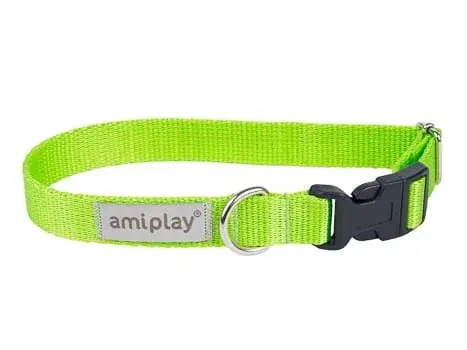 Amiplay Obroża regulowana Samba L Zielony Hit sprzedaży