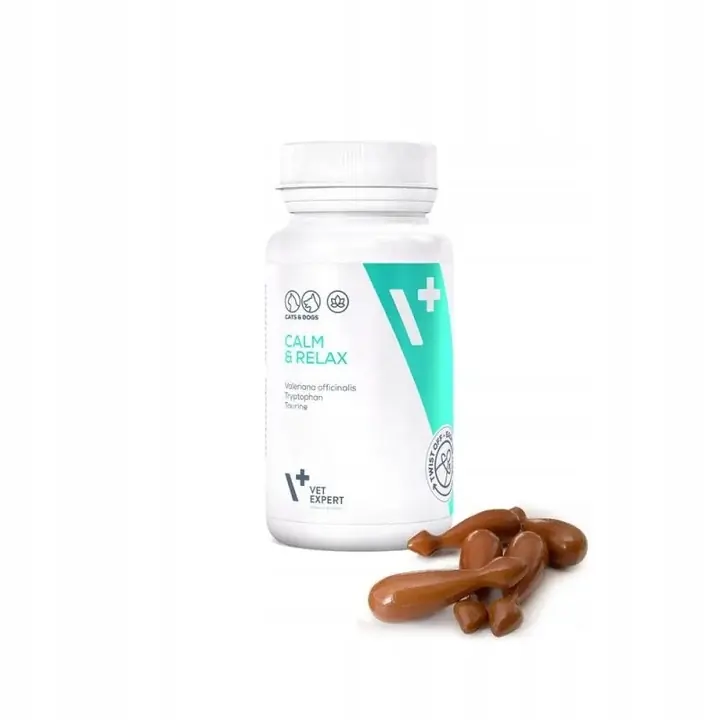 Dodaj do koszyka VET EXPERT Calm&Relax 30 kapsułek na objawy stresu