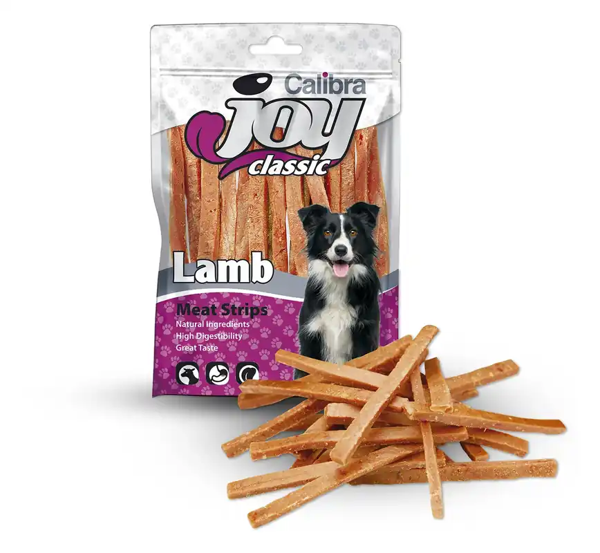CALIBRA Joy Dog Classic Lamb Strips 80g Szybka wysyłka