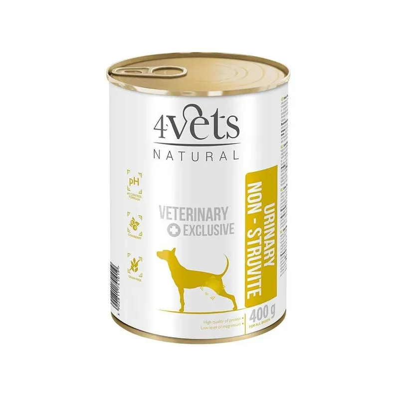 Ograniczona ilość 4VETS Natural Urinary Support Dog 400g
