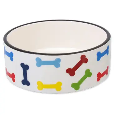 Zamów dziś DOG FANTASY CERAMICZNA MISKA DLA PSA - BIAŁA