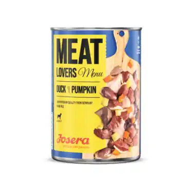 Oferta limitowana JOSERA MEATLOVERS MENU KARMA DLA PSA kaczka z dynią