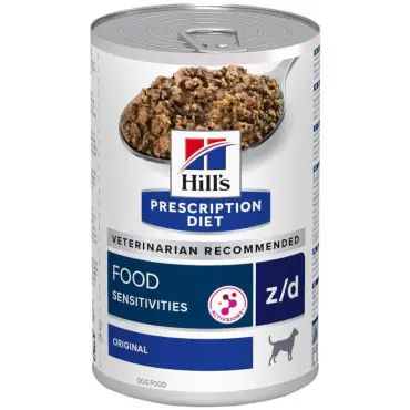 HILLS PRESCRIPTION DIET CANINE Z/D MOKRA KARMA DLA PSA Łatwy zwrot
