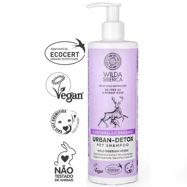 Oferta limitowana WILDA SIBERICA URBAN-DETOX SZAMPON INTENSYWNIE CZYSZCZĄCY DLA PSA I KOTA