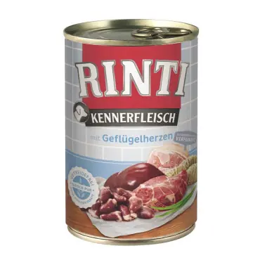 Ostatnia szansa RINTI KENNERFLEISCH KARMA DLA PSA - serca drobiowe