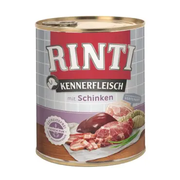 Dostępne od ręki RINTI KENNERFLEISCH KARMA DLA PSA - szynka