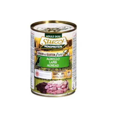 Cena promocyjna STUZZY DOG MONOPROTEIN MOKRA KARMA DLA PSA Z JAGNIĘCINĄ