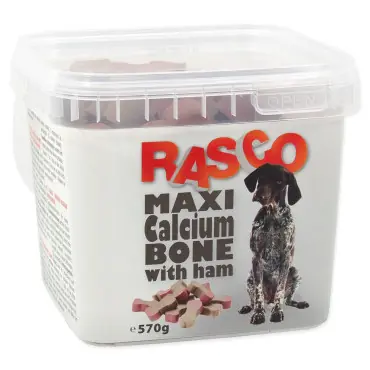Bestseller RASCO CIASTKA DLA PSA - kosteczki z wapniem i szynką