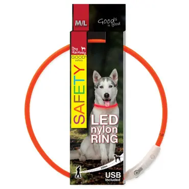 DOG FANTASY OBROŻA LEDOWA DLA PSA - rozmiar M/L Promocja