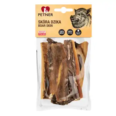 Oferta limitowana PETNER SKÓRA Z DZIKA PRZYSMAK DLA PSA