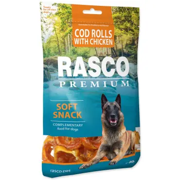 Kup online RASCO PREMIUM SOFT SNACK COD ROLLS WITH CHICKEN przysmaki dla psa
