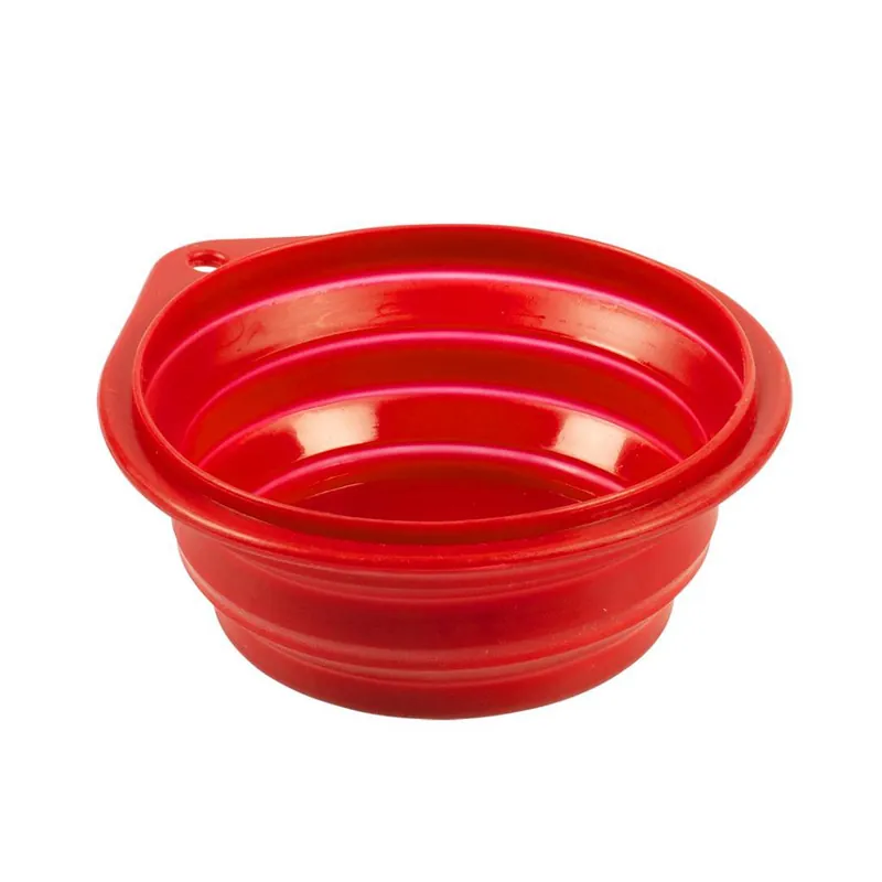 DUVO+ Miska podróżna czerwona Oferta czasowa