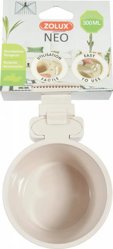 Zolux miska plastikowa NEO do zawieszenia śr. 9,5cm 300ml Tylko dziś