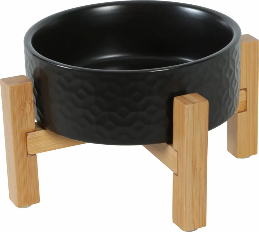 Zolux Keramo Solo miska ceramiczna dla psa lub kota czarna Wysoka jakość
