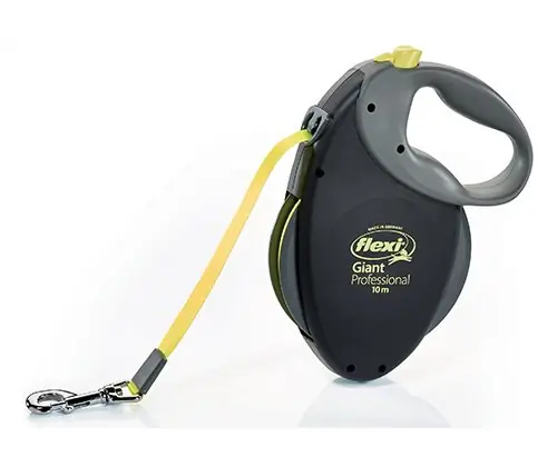 Flexi Giant Neon Professional - smycz automatyczna taśma 10m do 50kg Zamów teraz