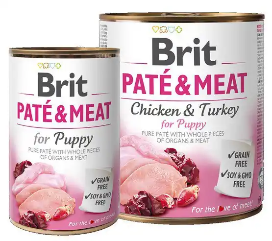 Brit Pate & Meat Dog Puppy puszka 800g Zamów dziś