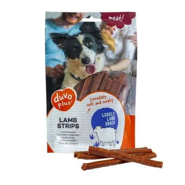 Duvo+ Lamb Strips przysmaki dla psa z jagnięciny 80g Zniżka