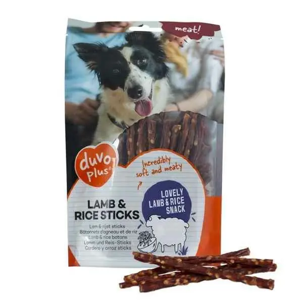 Okazja Duvo+ Lamb & Rice przysmaki dla psa z jagnięciną i ryżem 80g