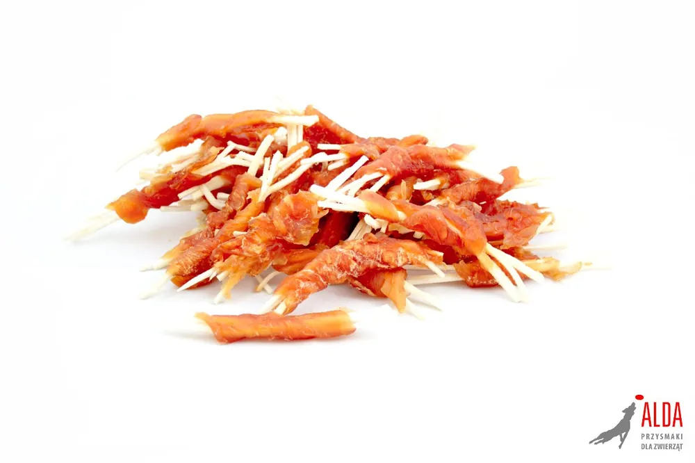 Premium Alda cienkie paski wołowe z kurczakiem 500g