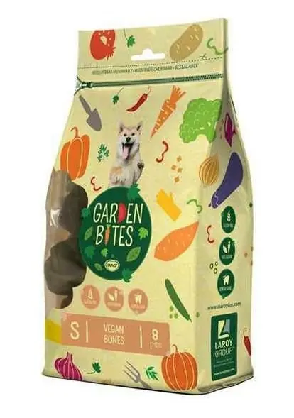 Zniżka Duvo+ Garden Bites Vegan Bones Small Pouch przysmak dentystyczny dla psa 340g