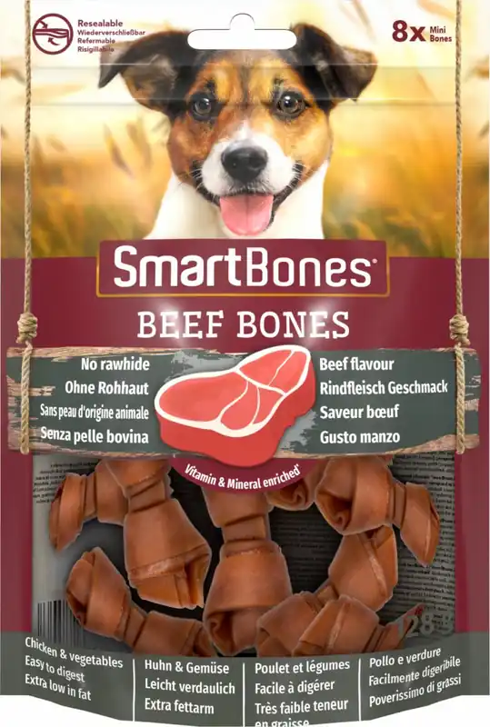 Zolux Smart Bones Beef kosteczki z wołowiną dla psa Sprawdź teraz