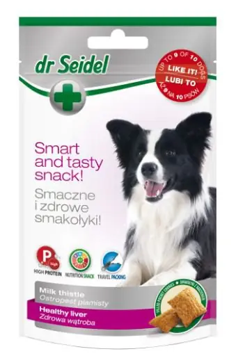Dr Seidla przysmak dla psów na zdrową wątrobę 90g Ograniczona ilość
