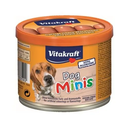 Vitakraft Minis parówki w zalewie 120g Okazja
