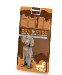 Wyjątkowa oferta Duvo+ czekolada z masłem orzechowym dla psa 100g