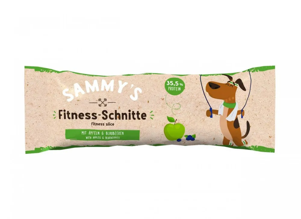 Tylko do końca tygodnia Sammy`s fitness slice proteinowy baton dla psa 25g