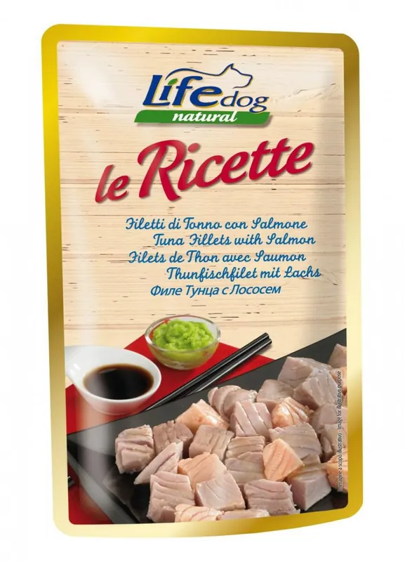 Łatwy zwrot Life Dog Le Ricette pełnoporcjowa dla dorosłych psów 95g