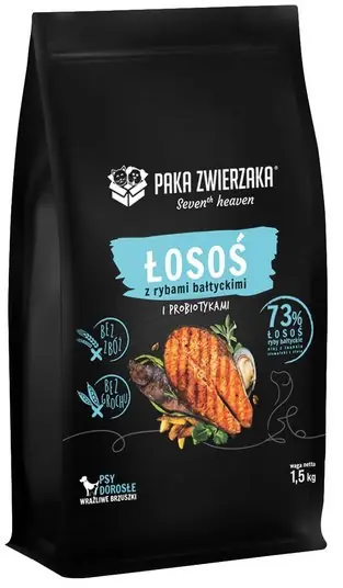 Paka Zwierzaka Seventh Heaven Łosoś z rybami bałtyckimi Rabat