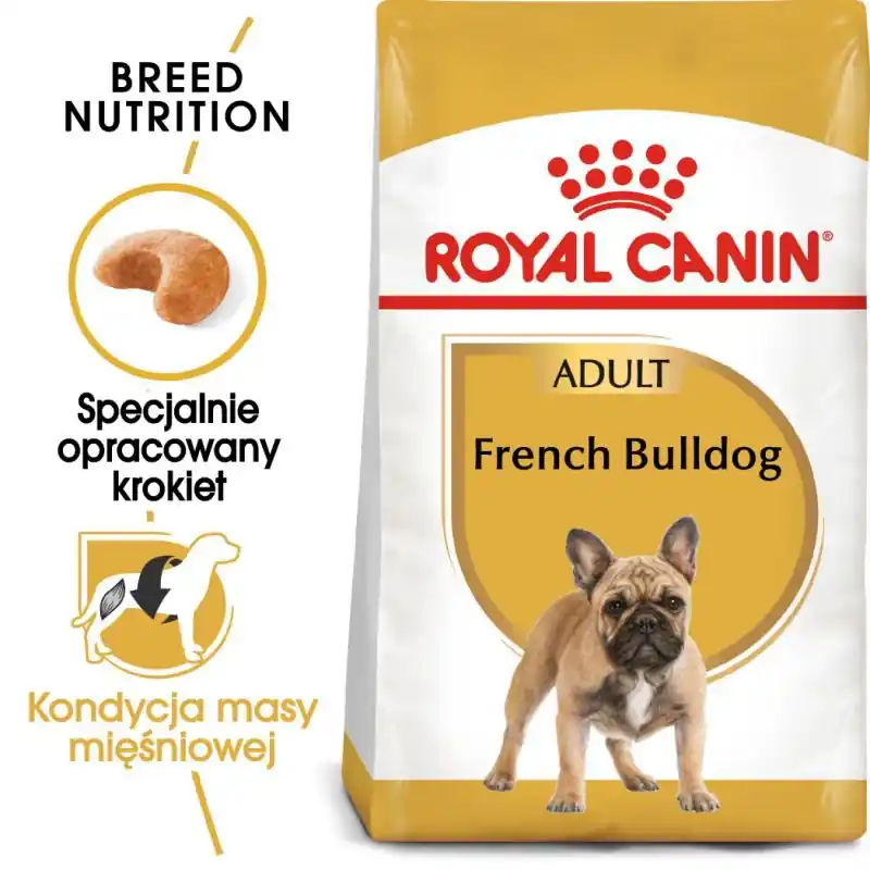 Royal Canin French Bulldog Adult karma sucha dla psów dorosłych Wyprzedaż