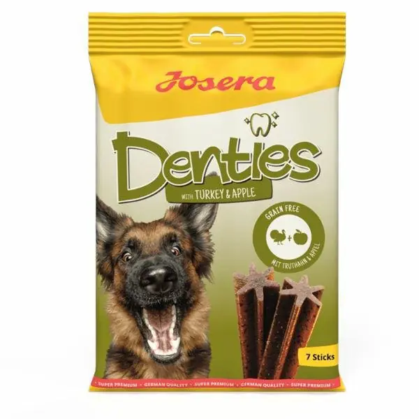 Josera Denties Turkey & Apple przysmak dentystyczny dla psa o smaku indyka z jabłkiem 180g Wyprzedaż