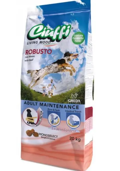 Ciuffi Maintenance sucha Karma dla psów z nadwagą 20kg Łatwy zwrot