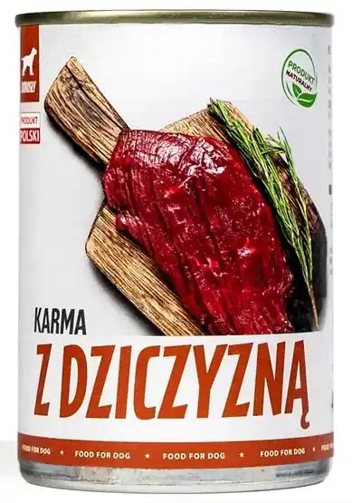 Najlepsza cena TUF TUF Mielonka z dziczyzną puszka dla psa 400g