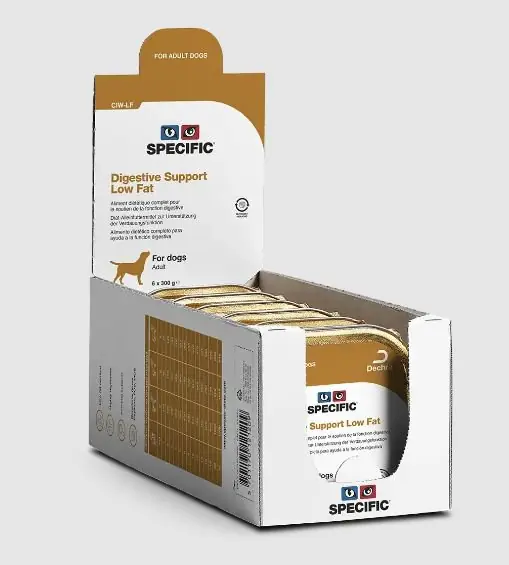 Specyfic CIW-LF Adult Digestive Support Low Fat dla psów z chorobami trzustki, niepożądanymi reakcjami na pokarm (w tym IBD) i problemami żołądkowo-jelitowymi Kup teraz