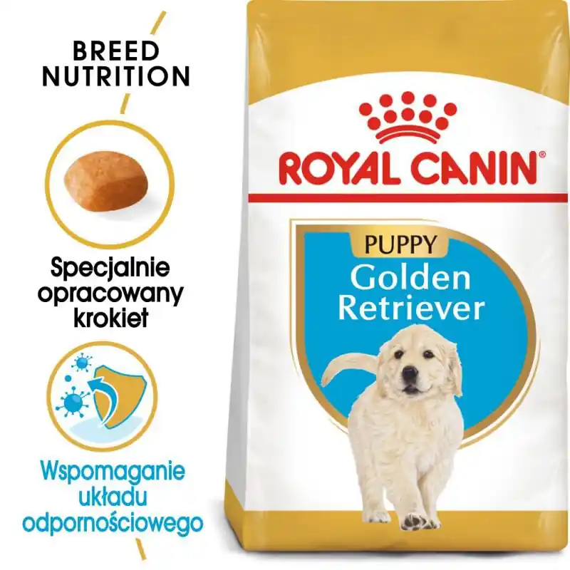Royal Canin Golden Retriever Puppy karma sucha dla szczeniąt do 15 miesiąca Hit sprzedaży
