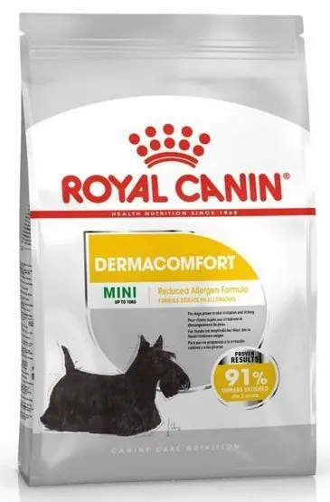 Royal Canin Mini Dermacomfort karma sucha dla psów dorosłych, ras małych o wrażliwej skórze skłonnej do podrażnień Wyprzedaż