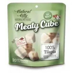 Natural Kitty Meaty Cube przysmak dla psa lub kota z tilapią 60g Do wyczerpania zapasów