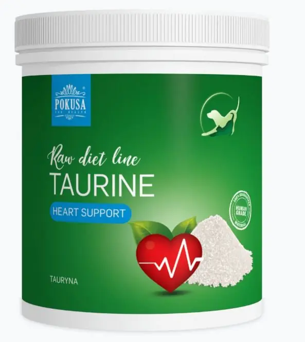 Rabat Pokusa RawDietLine Tauryna wspomagająca prace serca dla psów i kotów