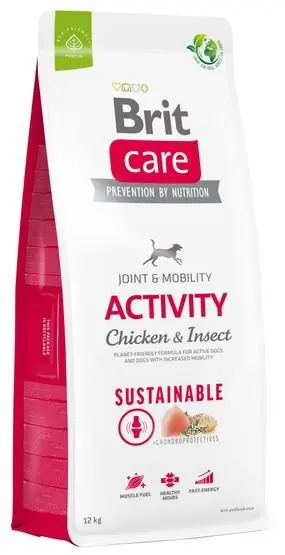 Tani Niska cena! Brit Care Sustainable Activity Chicken & Insect karma bogata w owady i kurczaka dla aktywnych psów