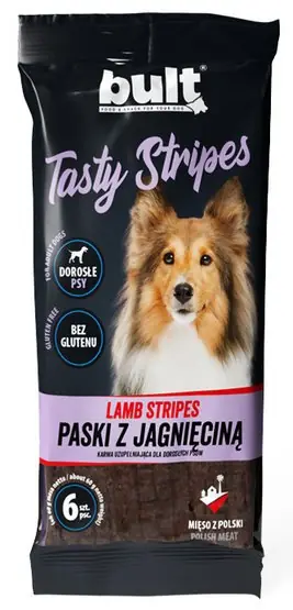Promocja Bult Tasty stripes paski przysmak dla psów 6szt.