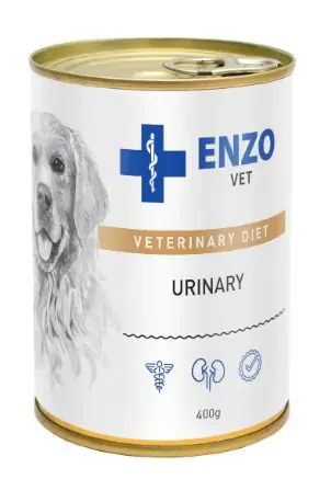 Hit cenowy Enzo Vet Urinary karma z kurczakiem dla psów z problemami moczowymi 400g
