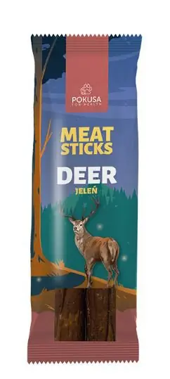 Pokusa Feel The Wild Meat Sticks mięsne gryzaki dla psów jeleń 50g Sprawdź teraz