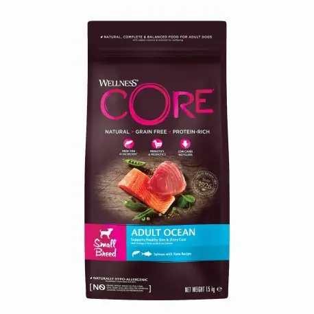 Tylko dziś Core Small Breed Ocean karma sucha dla dorosłych psów małych ras z łososiem i tuńczykiem 1,5kg